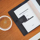 【名入れ】レザーブックカバー