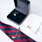 【名入れ】タイピン＆カフスセット