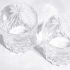 【名入れ】ロックグラスペア オアシス