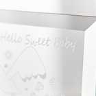 【名入れ】ガラスフォトフレーム　ベビー