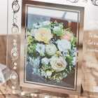 【名入れ】ウェディングフォトフレーム　パール