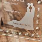 【名入れ】ウェディングフォトフレーム　パール