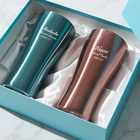 【名入れ】ペア真空ステンレスタンブラー435（チタンコート）