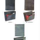 BRIT HOUSE ブライドルレザー スリム二つ折り財布 小銭入れあり Bridle Leather Flat Series