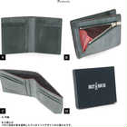 BRIT HOUSE ブライドルレザー スリム二つ折り財布 小銭入れあり Bridle Leather Flat Series