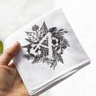 刺繍ハンカチ ボタニカル(植物)
