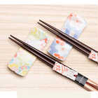 名入れ 一双　夫婦箸 お箸＆箸置きセット［ ほのか ］ 