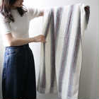 ストライプ バス/フェイスタオル 2枚ギフトセット