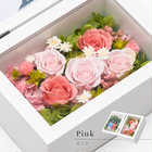 プリザフォトフレーム [長寿・敬老祝い向け]