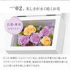 プリザフォトフレーム [長寿・敬老祝い向け]