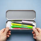 名入れペンケース付 こすると消える PILOT フリクションライト 蛍光ペン 6本セット [通常カラー]