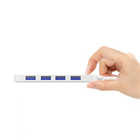 YAMADA SELECT YUH34G1W USBハブ 4ポート ホワイト