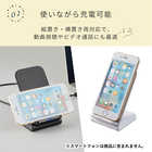名入れ スタンド式 ワイヤレス充電器 5W [Qi規格]
