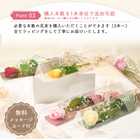 【3本から購入可能】1輪とかすみそうのブーケ [クリアケース付き/メッセージカード対応]