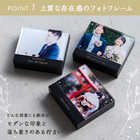 名入れ アクリル素材 × ウッド フォトフレーム [L版]