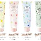 ハンカチとハンドクリームのギフトセット