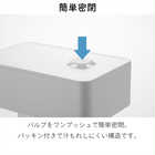 バルブ付き密閉ランチボックス