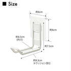 フィルムフックトイレ用品収納フック