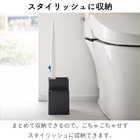 替えブラシ収納付き流せるトイレブラシスタンド