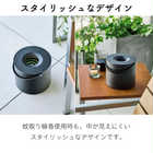 そのまま入れられる蚊取り線香収納ポット 丸型