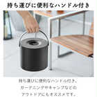 そのまま入れられる蚊取り線香収納ポット 丸型
