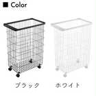 55Lの大容量キャスター付きランドリーバスケット TOWER