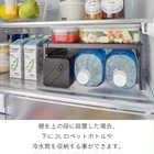 伸縮冷蔵庫中収納ラック