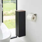 【tower タワー】石こうボード壁対応 隠せるトイレットペーパーホルダー
