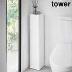 【tower タワー】キャスター付きスリムトイレラック