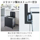 【tower タワー】【 3分別 】蓋付き目隠し分別ダストワゴン
