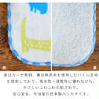 【2枚セット】お名前ネーム付き キッズハンカチ2枚