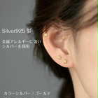 花モチーフ フラワーピアス Silver925
