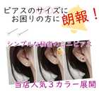 超極小!選べる4色3サイズ超シンプルピアス ピアス