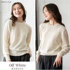 [arcadiarca アルカディアルカ] カシミヤ 100％ クルーネック セーター