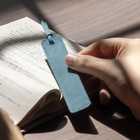 しおり ブックマーク 栞 日本製 ヌバック 本革