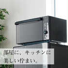TWINBIRD ツインバード オーブンレンジ 18L ミラーガラス フラット ブラック DR-E857B