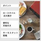 TWINBIRD ツインバード トースター 2枚焼き コンパクト レッド TS-4034R