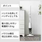 TWINBIRD ツインバード 掃除機 サイクロン 自立式 100W TC-5182W