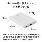TWINBIRD ツインバード モバイルバッテリー(5,000mAh)