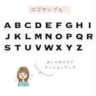 \ イニシャル / フラットイニシャルポーチ