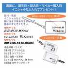 ナンバープレート キーホルダー 黄色ナンバーアクリルタイプ