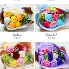 ソープフラワー スタンドキュート シャボンブーケ9輪