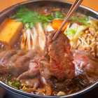 特許取得商品「綿肉」鹿児島黒牛A5しゃぶしゃぶ・すき焼き用（ロース）「冷凍便」400ｇ