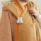 んぽちゃむ マスコットヘアクリップ