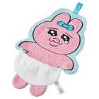 おぱんちゅうさぎ ループ付ダイカットタオル