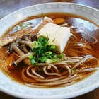 かけ蕎麦6人前 たっぷりの昆布と鰹節のダシが決め手