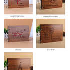 木製フォトアルバム（リングタイプ）
