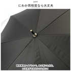 晴雨兼用 遮光長傘 58cm