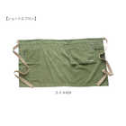 andpackable ギャルソンエプロン