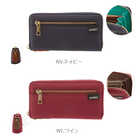 anello ラウンドファスナー長財布